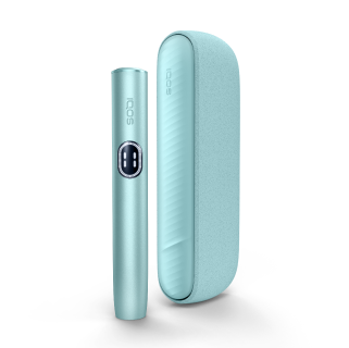 Blue Breeze IQOS ILUMA i device and its charger